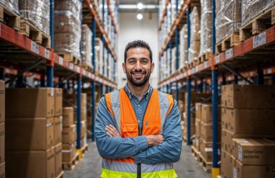 warehouse-worker-smiling-with-safety-vest-warehouse